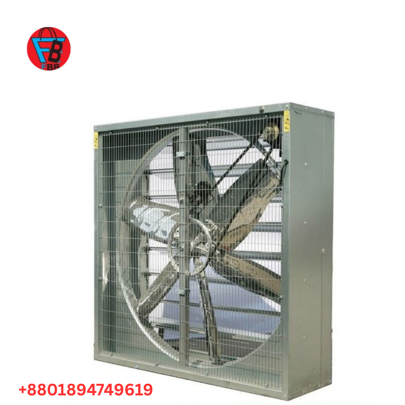 Industrial Exhaust Fan, 48"x48"