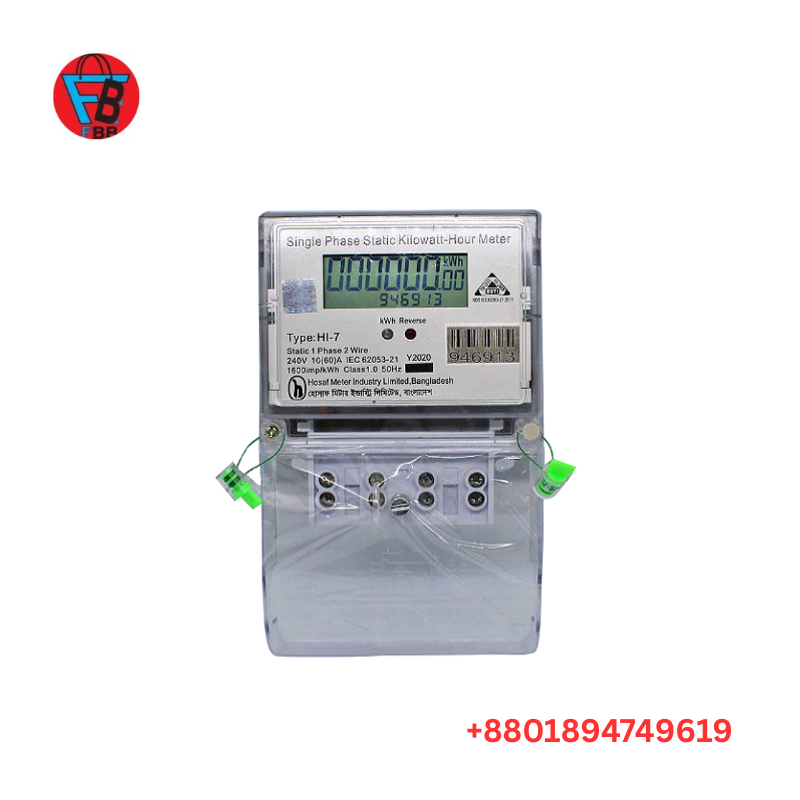 Energy Meter Single Phase 220VAC