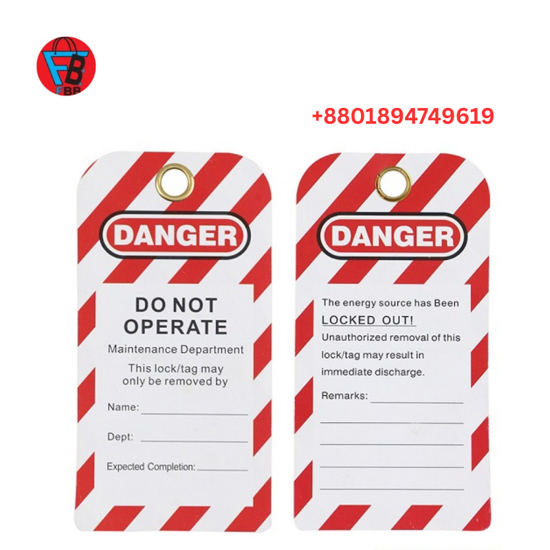 Safety Lockout Tag