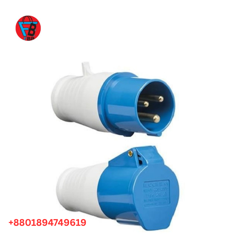 Industrial Male Female Socket 16 Amp 3 Pin