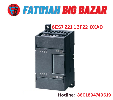 6ES7 221-1BF22-0XA0 | Digital Input Module EM-221 | SIMATIC S7-200 – 8 Input