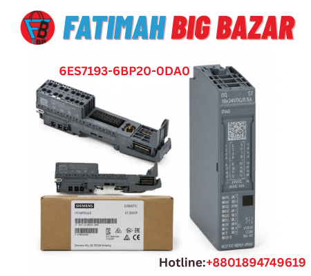 6ES7193-6BP20-0DA0 Siemens ET200SP IO Module Base Unit