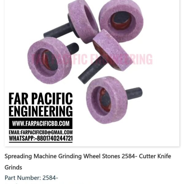 Product: Spreading Machine Grinding Wheel Stones – Cutter Knife Grinds
Part Number: 2584
Product Type: Auto Cutter Parts