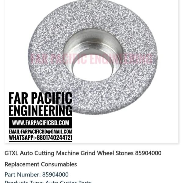 GTXL Auto Cutting Machine Grinding Wheel Stone (Replacement Consumables)
Part Number: 85904000
Product Type: Auto Cutter Parts