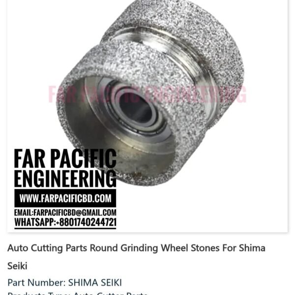 Shima Sekhi Auto Cutting Parts – Round Grinding Wheel Stone
Suitable For: Shima Seiki
Part Number: SHIMA SEIKI
Product Type: Auto Cutter Parts