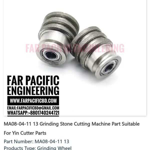 YIN MA08-04-11 13 Grinding Stone Cutting Machine Part
Application: Suitable for Yin Cutter Parts
Part Number: MA08-04-11 13
Product Type: Grinding Wheel
